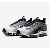 Nike Air Max 97 "Gradient Fade" 921826-016 - Sleek Black-to-White Gradient Sneakers with Iconic Air Cushioning