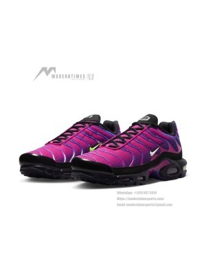 Nike Air Max Plus Fireberry 504133-610 TN Sneakers – Purple Pink Gradient Streetwear Shoes for Men
