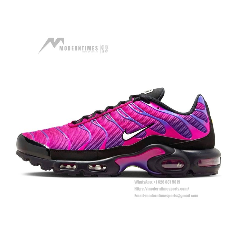 Nike Air Max Plus Fireberry 504133-610 TN sneakers with purple pink gradient upper
