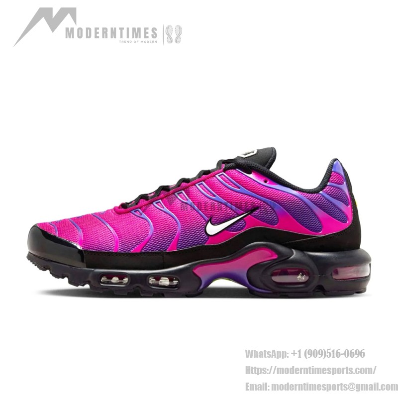 Nike Air Max Plus Fireberry 504133-610 TN sneakers with purple pink gradient upper