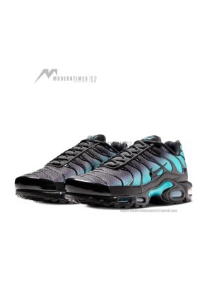 Nike Air Max Plus DM0032-016 Black Aurora Green TN Sneakers – Cyber Aqua Glow Streetwear Shoes for Men