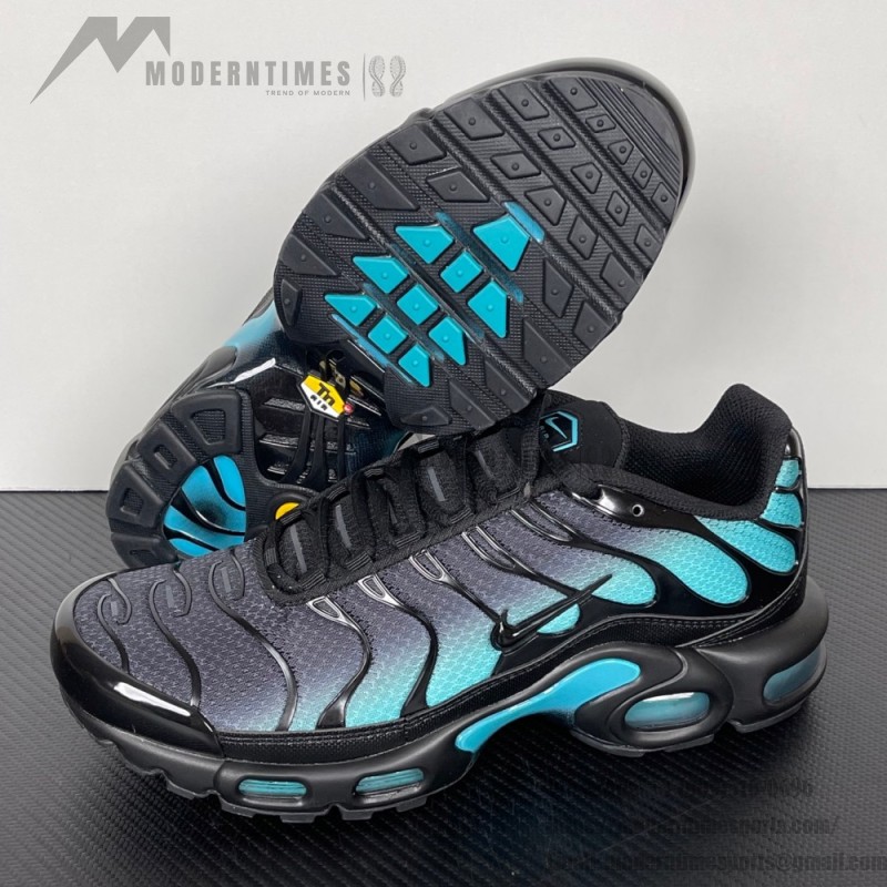 Nike Air Max Plus DM0032-016 Black Aurora Green TN sneakers for cyber streetwear outfits