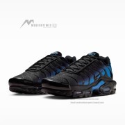 Nike Air Max Plus DM0032-041 Black Blue Crystal TN Sneakers – Reflective Night Streetwear Shoes for Men