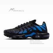 Nike Air Max Plus DM0032-041 Black Blue Crystal TN Sneakers – Reflective Night Streetwear Shoes for Men