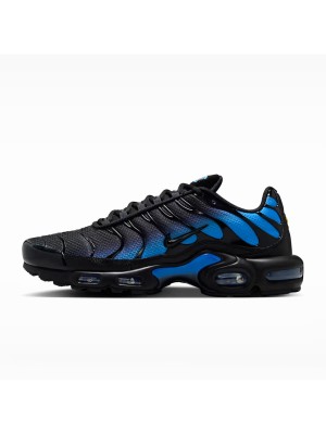 Nike Air Max Plus DM0032-041 Black Blue Crystal TN Sneakers – Reflective Night Streetwear Shoes for Men