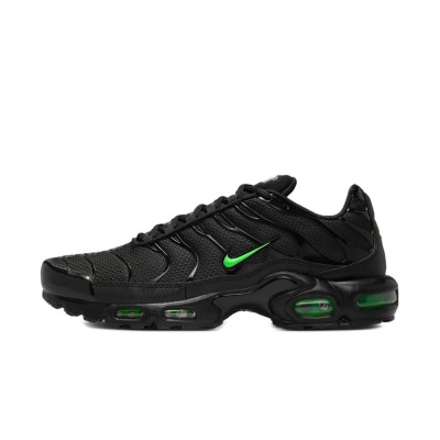 Nike Air Max Plus DM0032-024 Black Green Strike TN Sneakers – Neon Techwear Streetwear Shoes for Men
