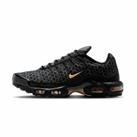 Nike Air Max Plus Black Honey IQ0287-010 TN Sneakers – Honeycomb Pattern Tuned Air Streetwear Shoes for Men