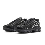 Nike Air Max Plus HJ9743-001 Black Metallic Silver TN sneakers for dark techwear outfits