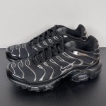 Nike Air Max Plus HJ9743-001 Black Metallic Silver TN sneakers for dark techwear outfits