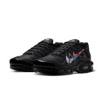 Nike Air Max Plus FJ4224-001 Black Multi Swoosh TN sneakers with layered logo streetwear styling