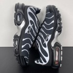 Nike Air Max Plus HQ3029-001 Black Reflective Metallic Silver TN sneakers with reflective streetwear styling