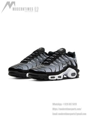 Nike Air Max Plus DM0032-003 Black White Gradient TN Sneakers – Monochrome Streetwear Shoes for Men