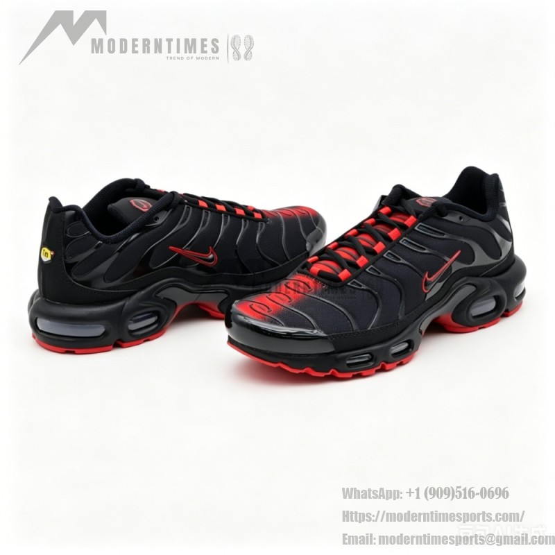 Nike Air Max Plus IM4868-010 Darth Vader Red Lightsaber TN sneakers for dark streetwear outfits