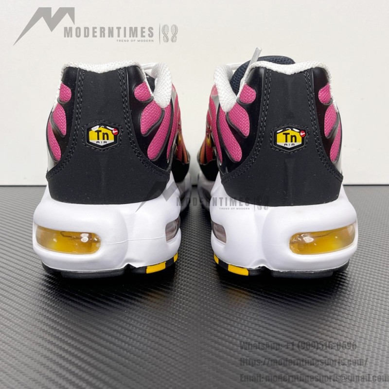 Nike Air Max Plus DX0755-600 Gold Raspberry Red TN sneakers for sunset streetwear outfits