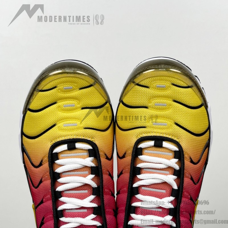 Nike Air Max Plus DX0755-600 Gold Raspberry Red TN sneakers for sunset streetwear outfits
