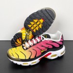 Nike Air Max Plus DX0755-600 Gold Raspberry Red TN sneakers for sunset streetwear outfits
