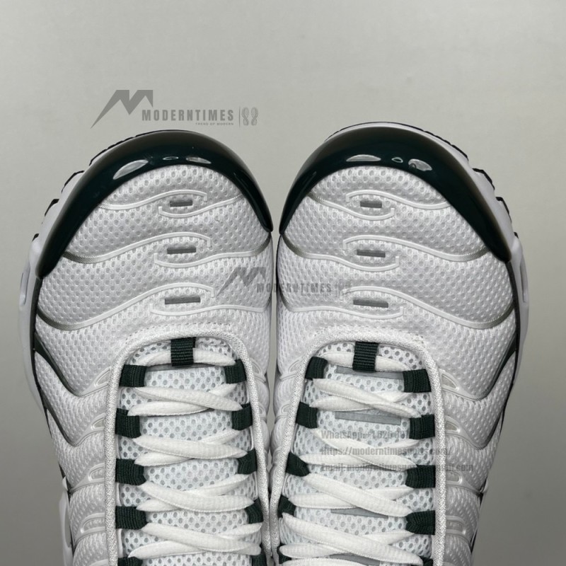Nike Air Max Plus Premium FV6057-100 White Vintage Green TN sneakers with retro lifestyle design
