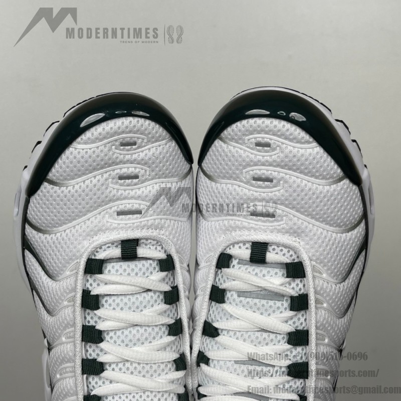 Nike Air Max Plus Premium FV6057-100 White Vintage Green TN sneakers with retro lifestyle design