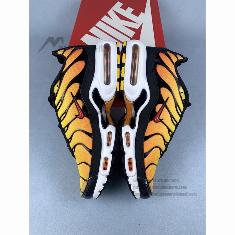 Nike Air Max Plus Sunset 2024 HF0552-001 TN sneakers with black orange gradient upper