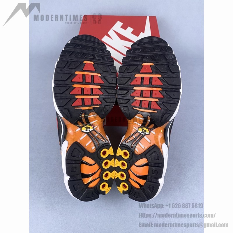 Nike Air Max Plus Sunset 2024 HF0552-001 TN sneakers with black orange gradient upper