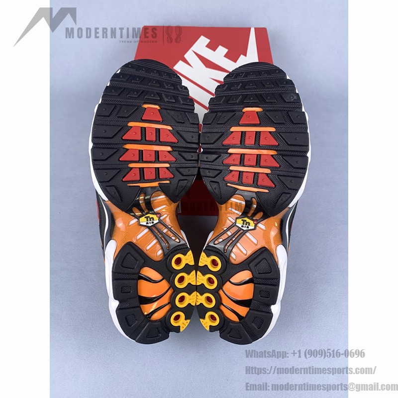 Nike Air Max Plus Sunset 2024 HF0552-001 TN sneakers with black orange gradient upper