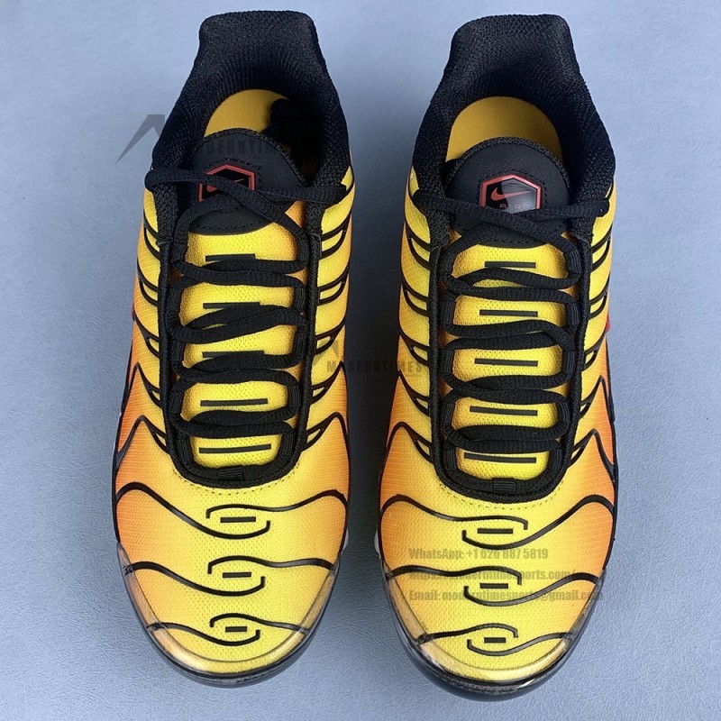 Nike Air Max Plus Sunset 2024 HF0552-001 TN sneakers with black orange gradient upper