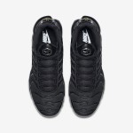 Nike Air Max Plus 604133-050 Triple Black TN sneakers with all-black streetwear styling