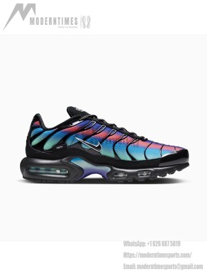 Nike Air Max Plus DZ4509-001 Unity Neon Spectrum TN Sneakers – Cyber Gradient Streetwear Shoes for Men
