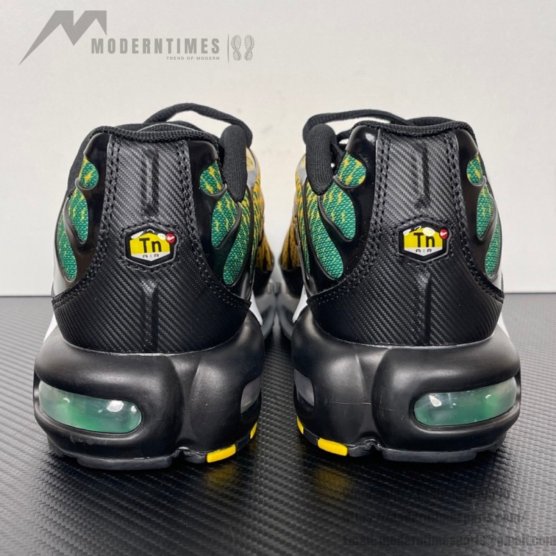 Nike Air Max Plus IB7671-700 Varsity Maize Pine Green TN sneakers with tropical streetwear design