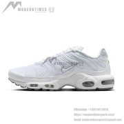 Nike Air Max Plus 604133-139 White Cool Grey TN Sneakers – Clean Lifestyle Streetwear Shoes for Men