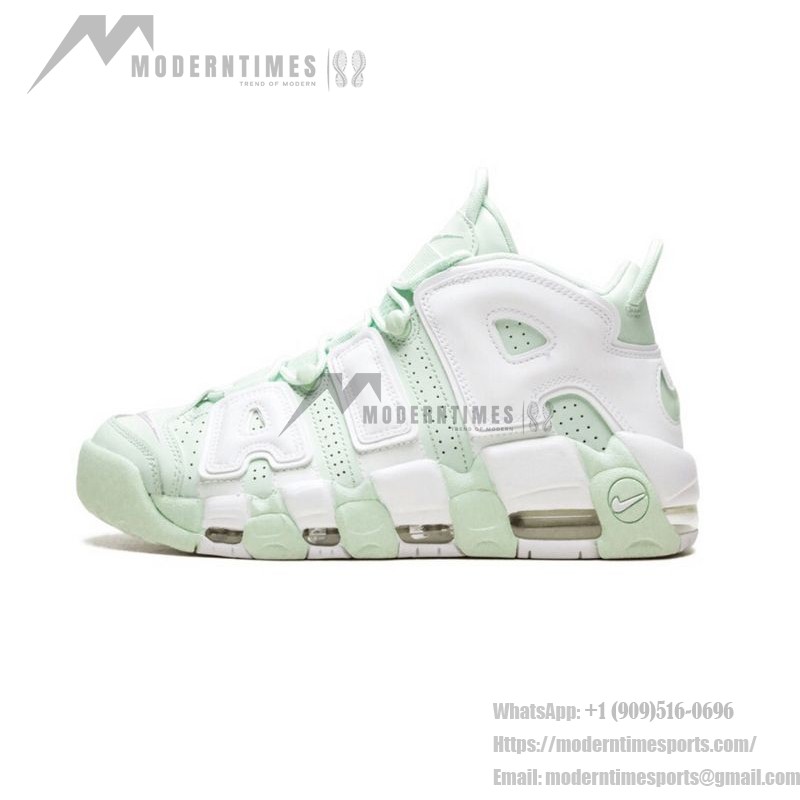 Nike Air More Uptempo “Barely Green” Classic Basketball Shoes 917593-300