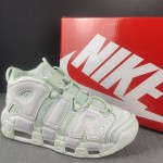 Nike Air More Uptempo “Barely Green” Classic Basketball Shoes 917593-300