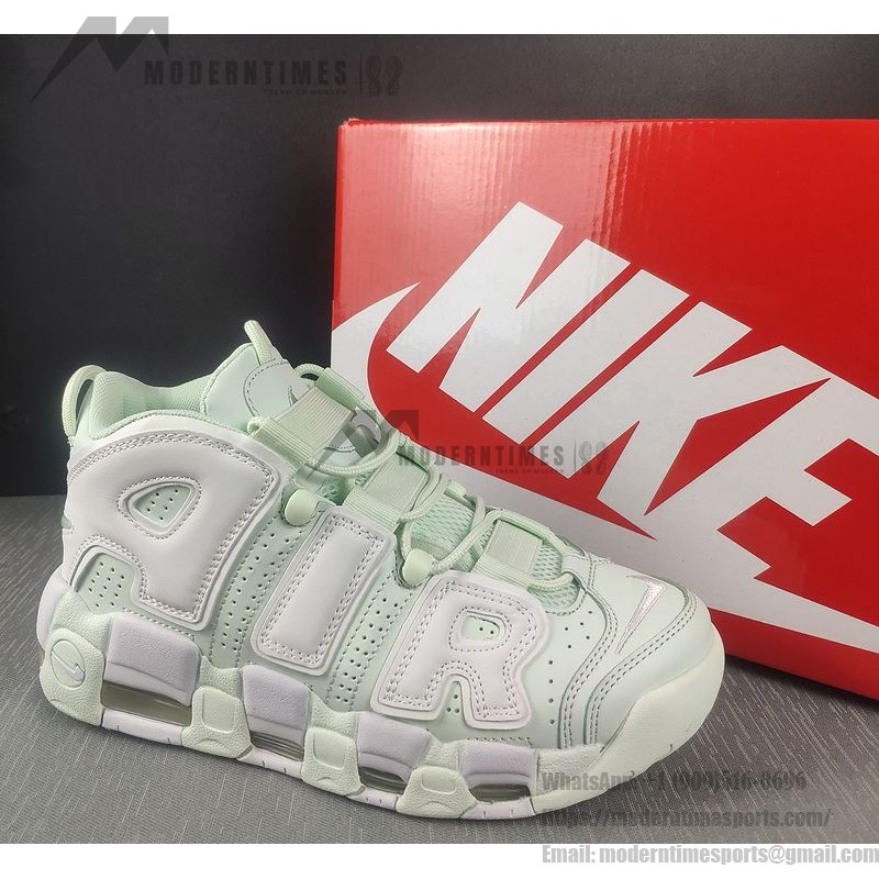 Nike Air More Uptempo “Barely Green” Classic Basketball Shoes 917593-300