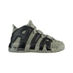 Nike Air More Uptempo GS Youth Retro Basketball Shoes in Black and White