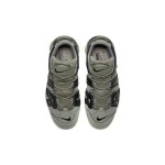 Nike Air More Uptempo GS Youth Retro Basketball Shoes in Black and White