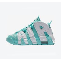 Nike Air More Uptempo GS “Island Green” Youth Fresh and Stylish Basketball Shoes | Retro Classic | 415082-300