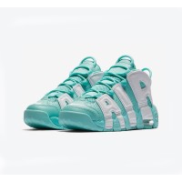 Nike Air More Uptempo GS “Island Green” Youth Fresh and Stylish Basketball Shoes | Retro Classic | 415082-300