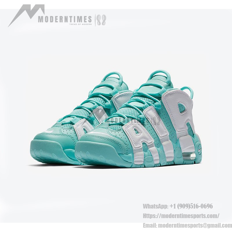 Nike Air More Uptempo GS “Island Green” Youth Basketball Shoes