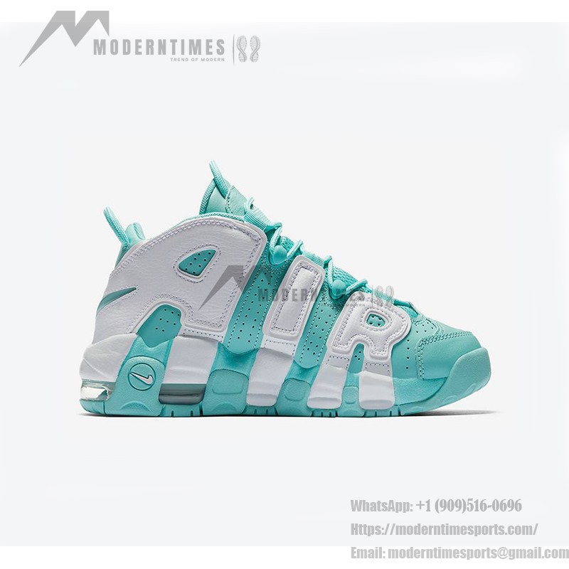 Nike Air More Uptempo GS “Island Green” Youth Basketball Shoes