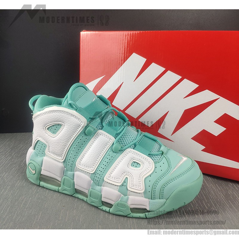 Nike Air More Uptempo GS “Island Green” Youth Basketball Shoes