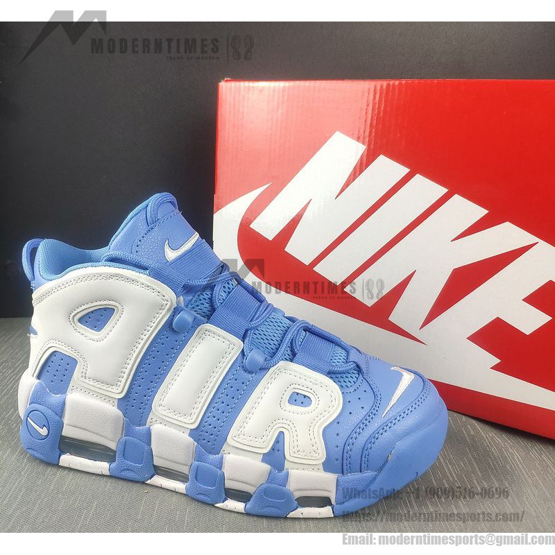 Nike Air More Uptempo 921948-401 Navy Blue Retro Sneakers