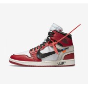 Off-White x Air Jordan 1 콜라보 “The Ten” AA3834-101 아이코닉 해체 디자인 리미티드 에디션