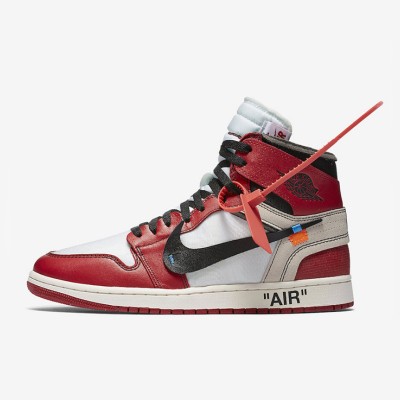 Off-White x Air Jordan 1 Collab “The Ten” AA3834-101 Iconic Deconstructed Limited Edition