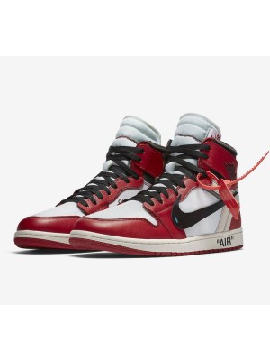 Off-White x Air Jordan 1 コラボ “The Ten” AA3834-101 アイコニックな解体デザイン限定版