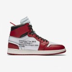 Off-White x Air Jordan 1 콜라보 “The Ten” AA3834-101 아이코닉 해체 디자인 리미티드 에디션