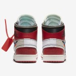 Off-White x Air Jordan 1 콜라보 “The Ten” AA3834-101 아이코닉 해체 디자인 리미티드 에디션