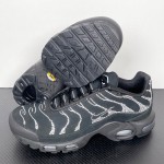 Swarovski x Nike Air Max Plus Moonlight Black Crystal FZ4237-001 reflective TN sneakers for streetwear outfits