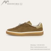 Loro Piana Tennis Walk Sneaker FAO1547-511Z Men – Tundra Green Suede Luxury Casual Shoes