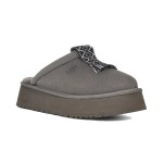 UGG Damen Tazzle Pantoffel Charcoal 1152677 mit Quastendetail