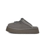 UGG Women's Tazzle Slipper Charcoal 1152677 with Tassel Detail